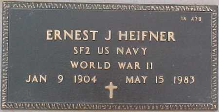 HEIFNER, ERNEST J. - Maricopa County, Arizona | ERNEST J. HEIFNER - Arizona Gravestone Photos