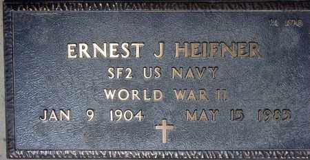 HEIFNER, EARNEST J. - Maricopa County, Arizona | EARNEST J. HEIFNER - Arizona Gravestone Photos