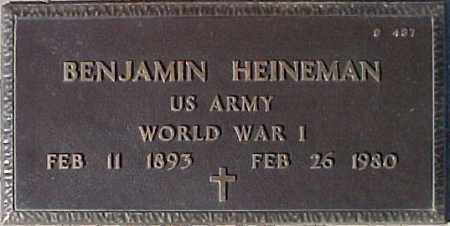 HEINEMAN, BENJAMIN - Maricopa County, Arizona | BENJAMIN HEINEMAN - Arizona Gravestone Photos