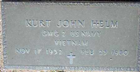HELM, KURT JOHN - Maricopa County, Arizona | KURT JOHN HELM - Arizona Gravestone Photos