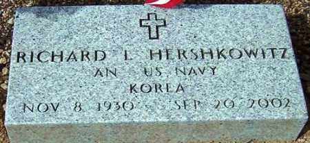 HERSHKOWITZ, RICHARD LOUIS - Maricopa County, Arizona | RICHARD LOUIS HERSHKOWITZ - Arizona Gravestone Photos