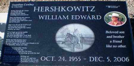 HERSHKOWITZ, WILLIAM EDWARD (WILLIE) - Maricopa County, Arizona | WILLIAM EDWARD (WILLIE) HERSHKOWITZ - Arizona Gravestone Photos