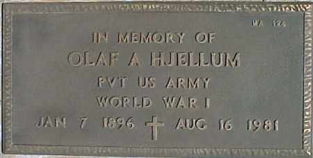 HJELLUM, OLAF A. - Maricopa County, Arizona | OLAF A. HJELLUM - Arizona Gravestone Photos