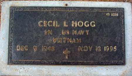 HOGG, CECIL L - Maricopa County, Arizona | CECIL L HOGG - Arizona Gravestone Photos