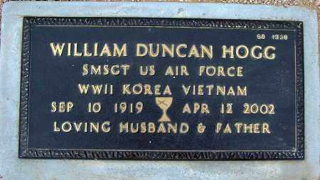 HOGG, WILLIAM DUNCAN - Maricopa County, Arizona | WILLIAM DUNCAN HOGG - Arizona Gravestone Photos