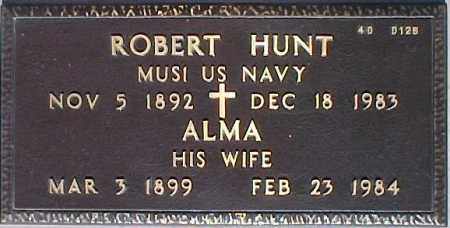 HUNT, ALMA - Maricopa County, Arizona | ALMA HUNT - Arizona Gravestone Photos