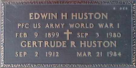 HUSTON, EDWIN H. - Maricopa County, Arizona | EDWIN H. HUSTON - Arizona Gravestone Photos