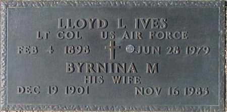 IVES, BYRNINA M. - Maricopa County, Arizona | BYRNINA M. IVES - Arizona Gravestone Photos