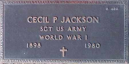 JACKSON, CECIL P. - Maricopa County, Arizona | CECIL P. JACKSON - Arizona Gravestone Photos