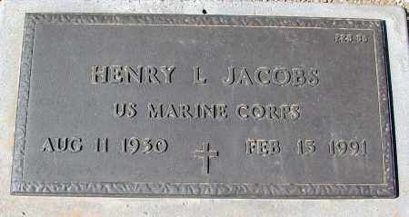 JACOBS, HENRY L. - Maricopa County, Arizona | HENRY L. JACOBS - Arizona Gravestone Photos