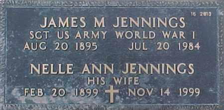 JENNINGS, NELLE ANN - Maricopa County, Arizona | NELLE ANN JENNINGS - Arizona Gravestone Photos