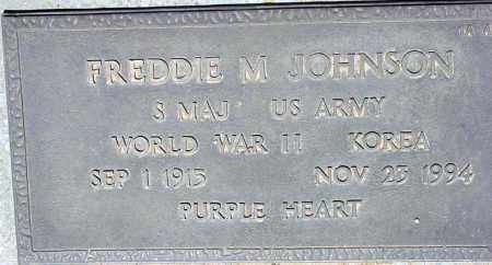 JOHNSON, FREDDIE M. - Maricopa County, Arizona | FREDDIE M. JOHNSON - Arizona Gravestone Photos