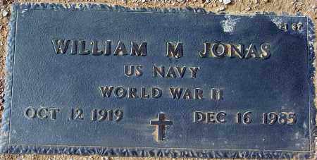 JONAS, WILLIAM M - Maricopa County, Arizona | WILLIAM M JONAS - Arizona Gravestone Photos