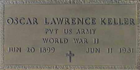 KELLER, OSCAR LAWRENCE - Maricopa County, Arizona | OSCAR LAWRENCE KELLER - Arizona Gravestone Photos