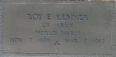 KENNER, ROY E - Maricopa County, Arizona | ROY E KENNER - Arizona Gravestone Photos