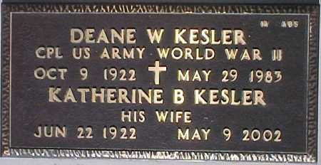 KESLER, KATHERINE B. - Maricopa County, Arizona | KATHERINE B. KESLER - Arizona Gravestone Photos