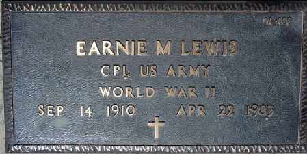 LEWIS, EARNIE M. - Maricopa County, Arizona | EARNIE M. LEWIS - Arizona Gravestone Photos