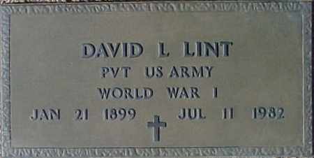 LINT, DAVID L. - Maricopa County, Arizona | DAVID L. LINT - Arizona Gravestone Photos