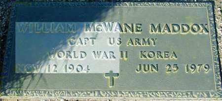 MADDOX, WILLIAM MCWANE - Maricopa County, Arizona | WILLIAM MCWANE MADDOX - Arizona Gravestone Photos