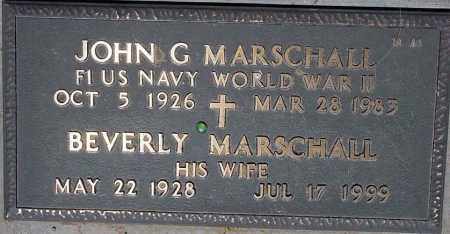 MARSCHALL, JOHN G. - Maricopa County, Arizona | JOHN G. MARSCHALL - Arizona Gravestone Photos