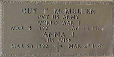 MCMULLEN, GUY T - Maricopa County, Arizona | GUY T MCMULLEN - Arizona Gravestone Photos