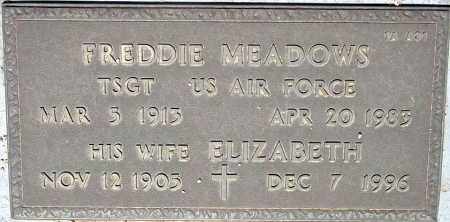 MEADOWS, FREDDIE - Maricopa County, Arizona | FREDDIE MEADOWS - Arizona Gravestone Photos