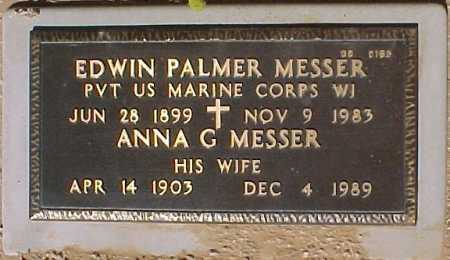 MESSER, EDWIN PALMER - Maricopa County, Arizona | EDWIN PALMER MESSER - Arizona Gravestone Photos