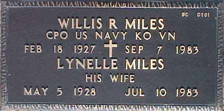 MILES, WILLIS R. - Maricopa County, Arizona | WILLIS R. MILES - Arizona Gravestone Photos