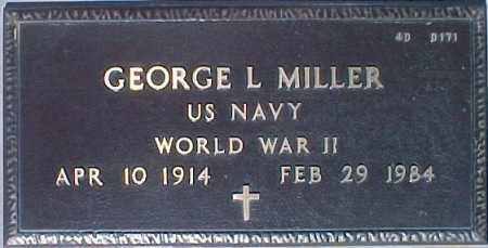 MILLER, GEORGE L. - Maricopa County, Arizona | GEORGE L. MILLER - Arizona Gravestone Photos