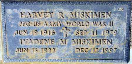 MISKIMEN, HARVEY R. - Maricopa County, Arizona | HARVEY R. MISKIMEN - Arizona Gravestone Photos