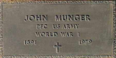 MUNGER, JOHN - Maricopa County, Arizona | JOHN MUNGER - Arizona Gravestone Photos