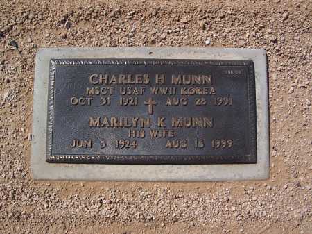 MUNN, CHARLES - Maricopa County, Arizona | CHARLES MUNN - Arizona Gravestone Photos