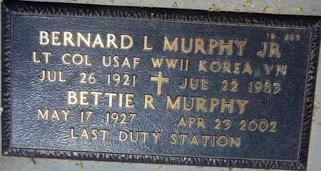 MURPHY, BERNARD L, JR - Maricopa County, Arizona | BERNARD L, JR MURPHY - Arizona Gravestone Photos