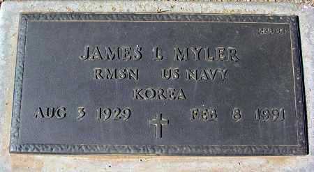 MYLER, JAMES L. - Maricopa County, Arizona | JAMES L. MYLER - Arizona Gravestone Photos