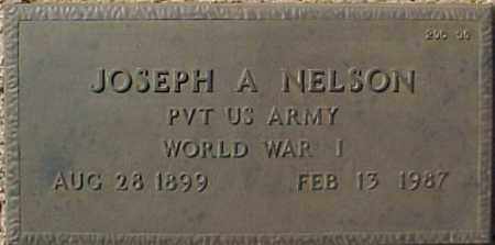 NELSON, JOSEPH A - Maricopa County, Arizona | JOSEPH A NELSON - Arizona Gravestone Photos