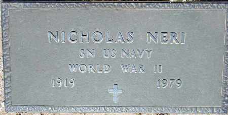 NERI, NICHOLAS - Maricopa County, Arizona | NICHOLAS NERI - Arizona Gravestone Photos