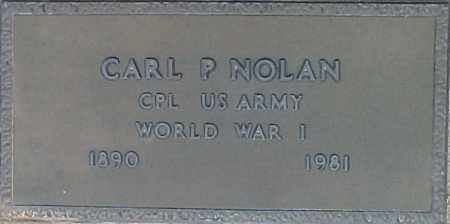 NOLAN, CARL P - Maricopa County, Arizona | CARL P NOLAN - Arizona Gravestone Photos