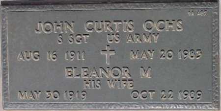 OCHS, JOHN CURTIS - Maricopa County, Arizona | JOHN CURTIS OCHS - Arizona Gravestone Photos