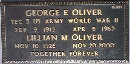 OLIVER, LILLIAN M. - Maricopa County, Arizona | LILLIAN M. OLIVER - Arizona Gravestone Photos
