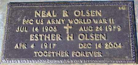 OLSEN, ESTHER H. - Maricopa County, Arizona | ESTHER H. OLSEN - Arizona Gravestone Photos