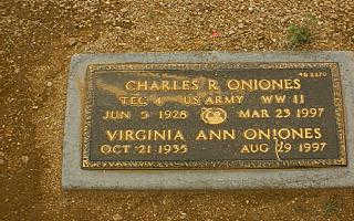ONIONES, CHARLES R. - Maricopa County, Arizona | CHARLES R. ONIONES - Arizona Gravestone Photos