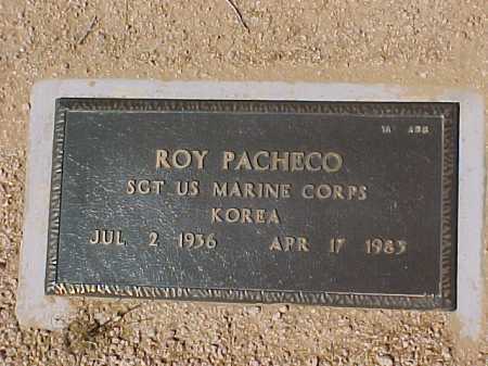 PACHECO, ROY - Maricopa County, Arizona | ROY PACHECO - Arizona Gravestone Photos