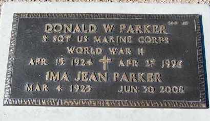 PARKER, IMA JEAN - Maricopa County, Arizona | IMA JEAN PARKER - Arizona Gravestone Photos