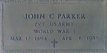 PARKER, JOHN C - Maricopa County, Arizona | JOHN C PARKER - Arizona Gravestone Photos