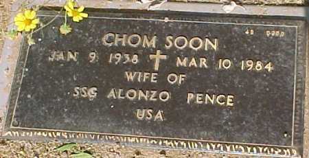 PENCE, CHOM SOON - Maricopa County, Arizona | CHOM SOON PENCE - Arizona Gravestone Photos