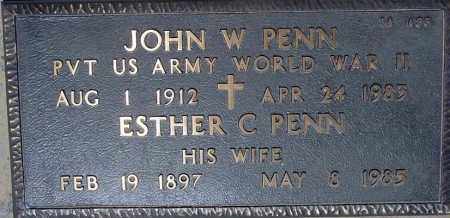 PENN, JOHN W. - Maricopa County, Arizona | JOHN W. PENN - Arizona Gravestone Photos
