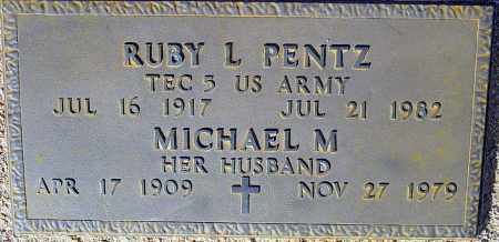 PENTZ, MICHAEL M. - Maricopa County, Arizona | MICHAEL M. PENTZ - Arizona Gravestone Photos