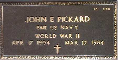 PICKARD, JOHN E. - Maricopa County, Arizona | JOHN E. PICKARD - Arizona Gravestone Photos