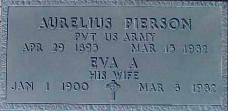 PIERSON, EVA A - Maricopa County, Arizona | EVA A PIERSON - Arizona Gravestone Photos