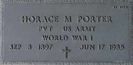 PORTER, HORACE M. - Maricopa County, Arizona | HORACE M. PORTER - Arizona Gravestone Photos